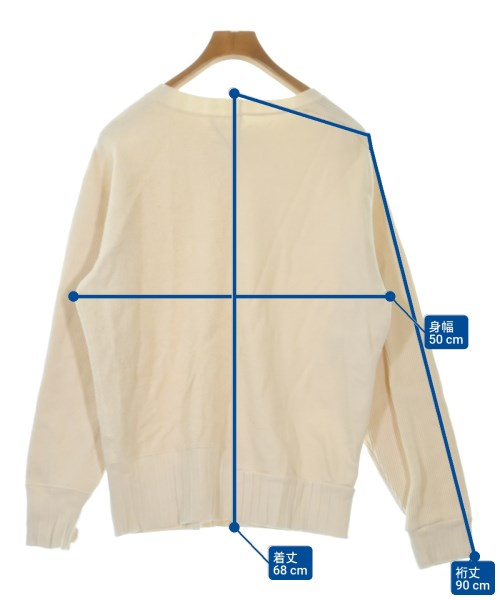 NIGEL CABOURN（ナイジェルケーボン）スウェット 白 サイズ:48(L位) メンズ/2200641458019