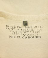 NIGEL CABOURN（ナイジェルケーボン）Tシャツ・カットソー 白 サイズ:48(S位) メンズ/2200703210128