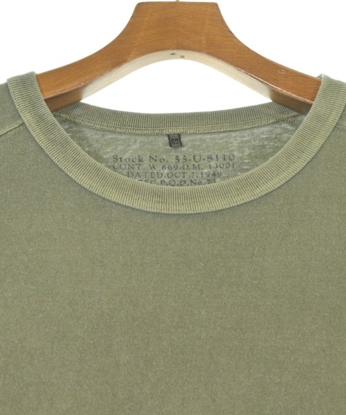 NIGEL CABOURN（ナイジェルケーボン）Tシャツ・カットソー カーキ サイズ:52(XXL位) メンズ/2200664202071