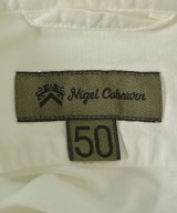 NIGEL CABOURN（ナイジェルケーボン）カジュアルシャツ 白 サイズ:50(XL位) メンズ/2200670280070