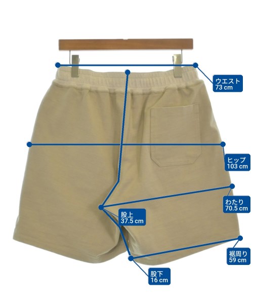 NIGEL CABOURN（ナイジェルケーボン）ショートパンツ ベージュ サイズ:34(XL位) メンズ/2200669907018