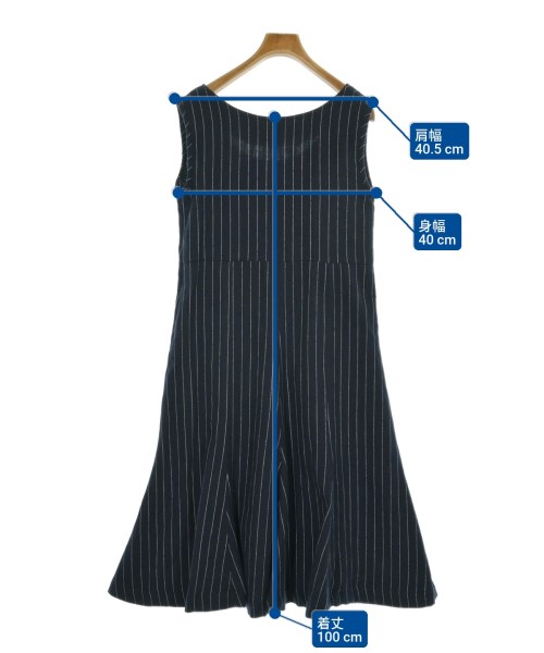 NIGEL CABOURN（ナイジェルケーボン）ワンピース 紺 サイズ:8(M位) レディース/2200669907117