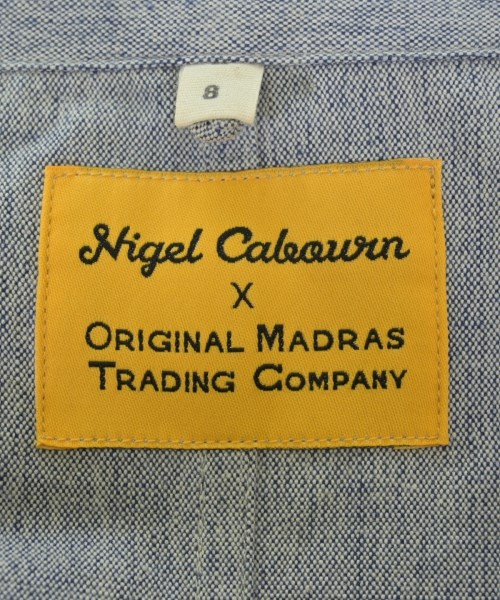 NIGEL CABOURN（ナイジェルケーボン）シャツワンピース 青 サイズ:S レディース/2200669907131