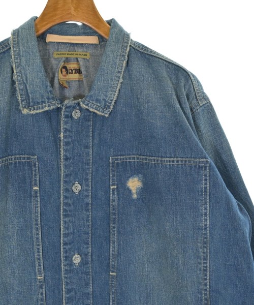 NIGEL CABOURN（ナイジェルケーボン）シャツワンピース 紺 サイズ:S レディース/2200669907186