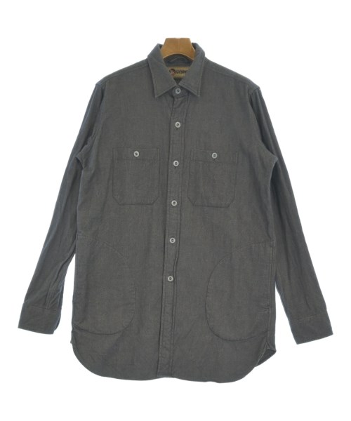 NIGEL CABOURN(ナイジェルケーボン)カジュアルシャツ グレー サイズ:48(L位)/2200669907223