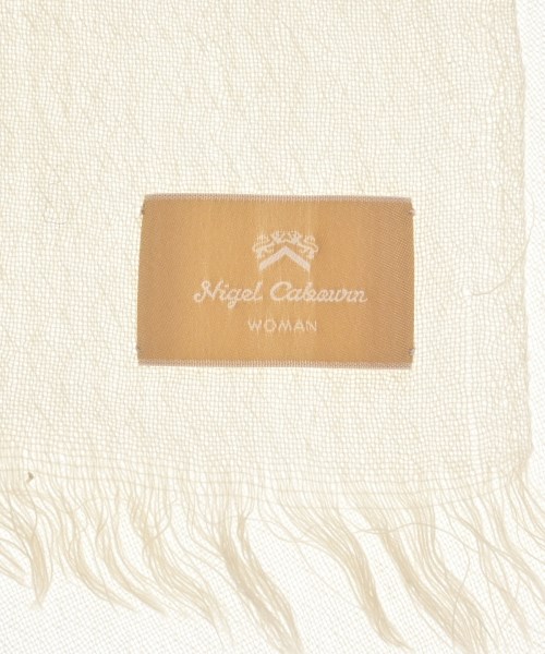 NIGEL CABOURN（ナイジェルケーボン）マフラー ベージュ サイズ:- レディース/2200669907377