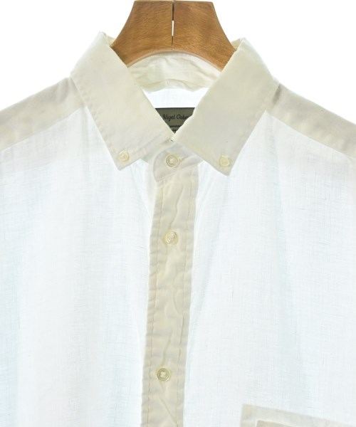 NIGEL CABOURN（ナイジェルケーボン）カジュアルシャツ 白 サイズ:52(XXL位) メンズ/2200671919139