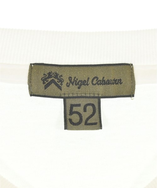NIGEL CABOURN（ナイジェルケーボン）Tシャツ・カットソー 白 サイズ:52(XL位) メンズ/2200721709123
