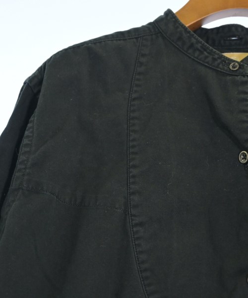 NIGEL CABOURN（ナイジェルケーボン）シャツワンピース 黒 サイズ:6(S位) レディース/2200726318030