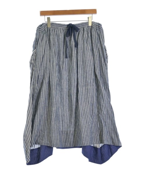 NIGEL CABOURN（ナイジェルケーボン）ひざ丈スカート 紺 サイズ:6(S位) レディース/2200726318078