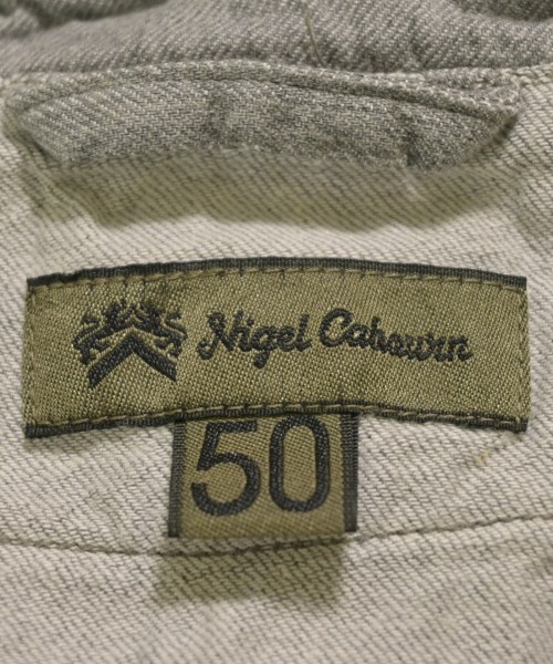 NIGEL CABOURN（ナイジェルケーボン）カジュアルシャツ グレー サイズ:50(XL位) メンズ/2200729069045