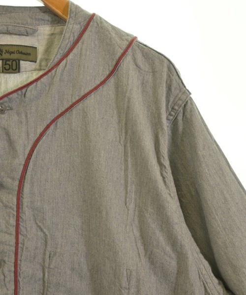 NIGEL CABOURN（ナイジェルケーボン）カジュアルシャツ グレー サイズ:50(XL位) メンズ/2200729069045