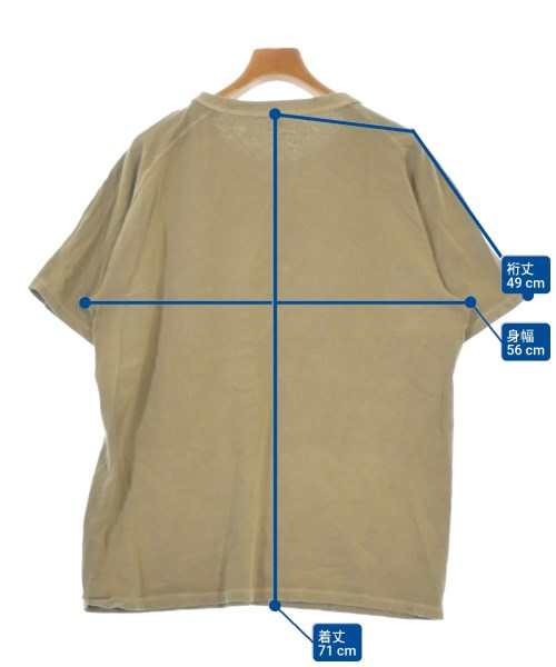 NIGEL CABOURN（ナイジェルケーボン）Tシャツ・カットソー カーキ サイズ:52(XL位) メンズ/2200678140147