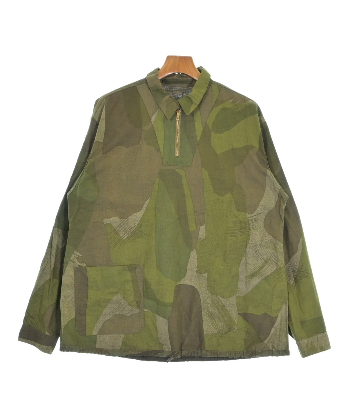 NIGEL CABOURN（ナイジェルケーボン）カジュアルシャツ カーキ サイズ