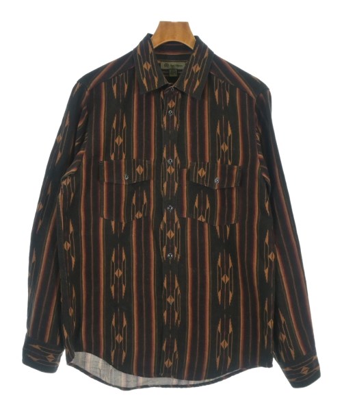 NIGEL CABOURN(ナイジェルケーボン)カジュアルシャツ 黒 サイズ:48(L位)/2200690481037