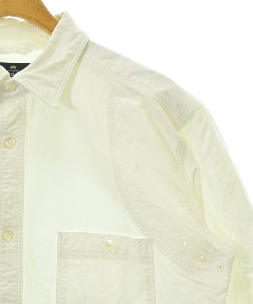 NIGEL CABOURN（ナイジェルケーボン）カジュアルシャツ 白 サイズ:54(XXL位) メンズ/2200688001049