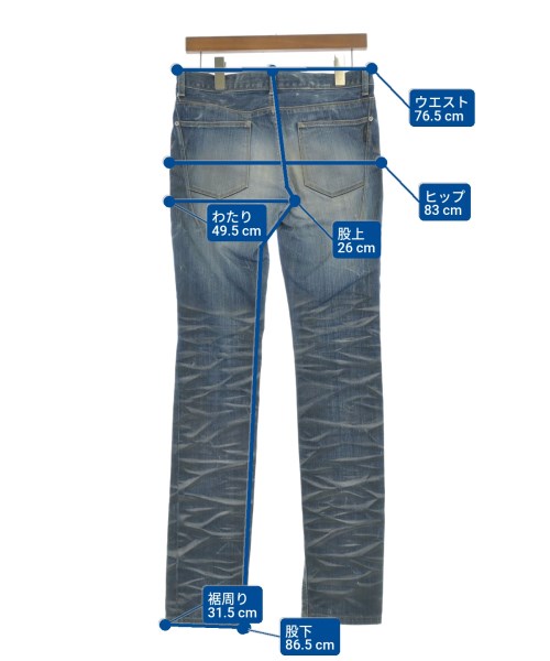 Blackbarrett by Neil Barrett（ブラックバレットバイニールバレット）デニムパンツ 紺 サイズ:1(S位) メンズ/2200632652099