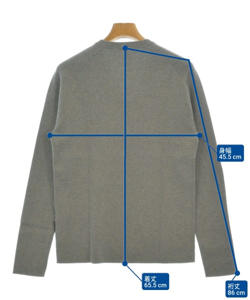 Blackbarrett by Neil Barrett（ブラックバレットバイニールバレット）ニット・セーター グレー サイズ:S メンズ/2200671144074