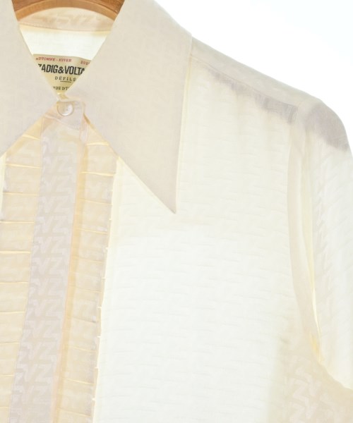 ZADIG & VOLTAIRE（ザディグエヴォルテール）ドレスシャツ 白 サイズ:XS レディース/2200635423092