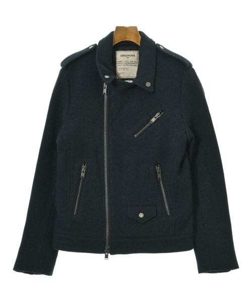 ZADIG & VOLTAIRE(ザディグエヴォルテール)ライダース 紺 サイズ:XS/2200670553013