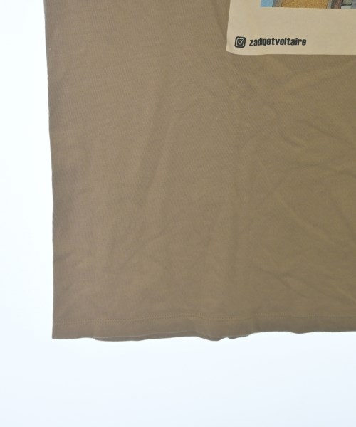 ZADIG & VOLTAIRE（ザディグエヴォルテール）Tシャツ・カットソー ベージュ サイズ:XL メンズ/2200696053283