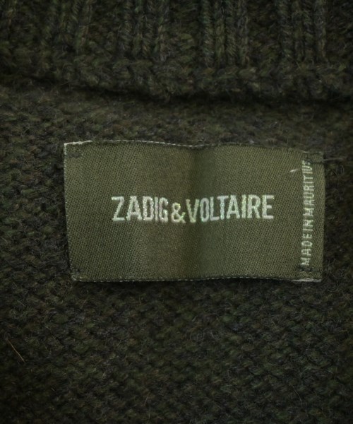 ZADIG & VOLTAIRE（ザディグエヴォルテール）ニット・セーター 緑 サイズ:M レディース/2200633776213