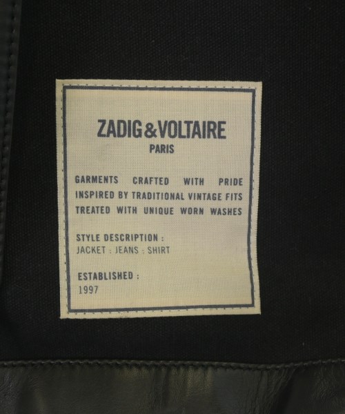 ZADIG & VOLTAIRE（ザディグエヴォルテール）バックパック・リュック 黒 サイズ:- レディース/2200716721079