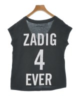 ZADIG & VOLTAIRE（ザディグエヴォルテール）Tシャツ・カットソー グレー サイズ:S レディース/2200632714032