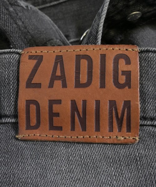 ZADIG & VOLTAIRE（ザディグエヴォルテール）デニムパンツ グレー サイズ:24(S位) レディース/2200668605021