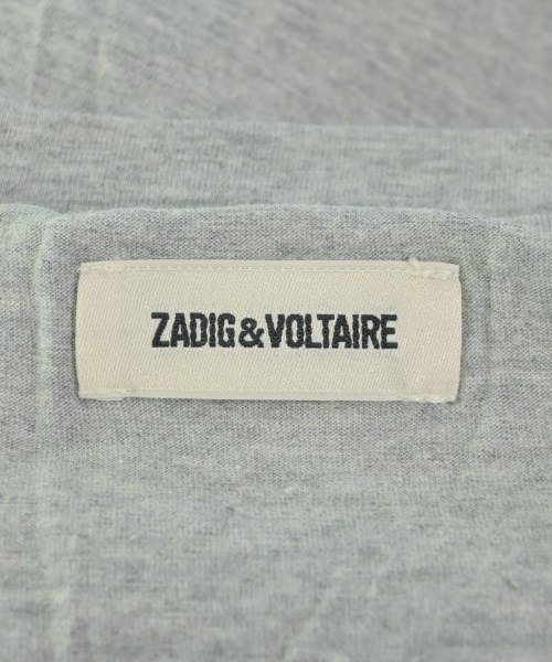 ZADIG & VOLTAIRE（ザディグエヴォルテール）Tシャツ・カットソー グレー サイズ:XS レディース/2200668605038