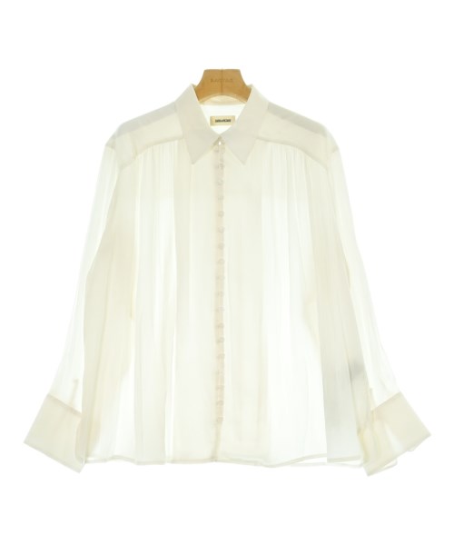 ZADIG & VOLTAIRE(ザディグエヴォルテール)ブラウス 白 サイズ:XS/2200668605052