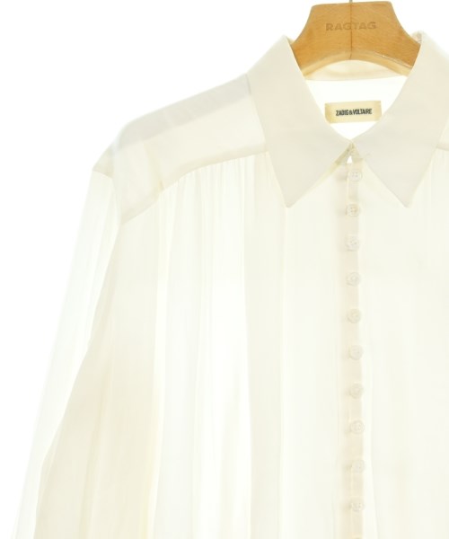 ZADIG & VOLTAIRE（ザディグエヴォルテール）ブラウス 白 サイズ:XS レディース/2200668605052