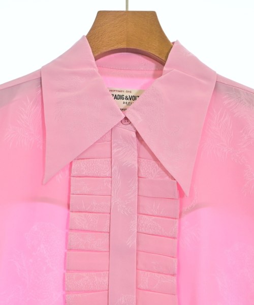 ZADIG & VOLTAIRE（ザディグエヴォルテール）ブラウス ピンク サイズ:XS レディース/2200668605069