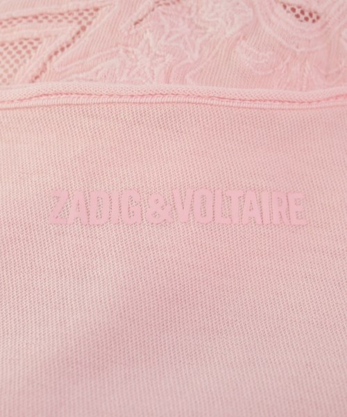 ZADIG & VOLTAIRE（ザディグエヴォルテール）Tシャツ・カットソー ピンク サイズ:XS レディース/2200668605076