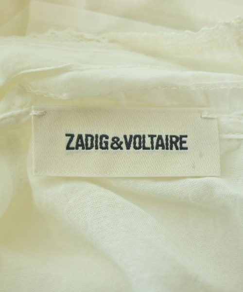 ZADIG & VOLTAIRE（ザディグエヴォルテール）ブラウス 白 サイズ:XS レディース/2200668605083