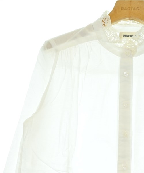 ZADIG & VOLTAIRE（ザディグエヴォルテール）ブラウス 白 サイズ:XS レディース/2200668605090