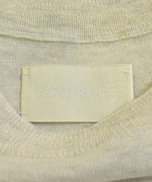 ZADIG & VOLTAIRE（ザディグエヴォルテール）ニット・セーター ベージュ サイズ:XS レディース/2200668605106