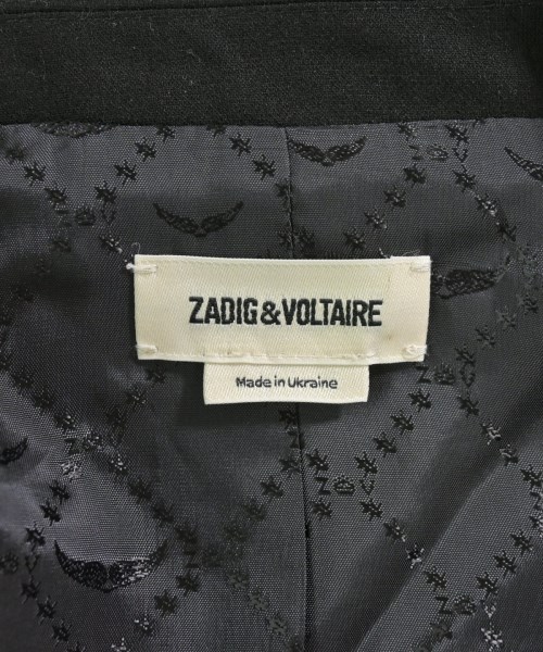 ZADIG & VOLTAIRE（ザディグエヴォルテール）テーラードジャケット 黒 サイズ:36(S位) レディース/2200668388030