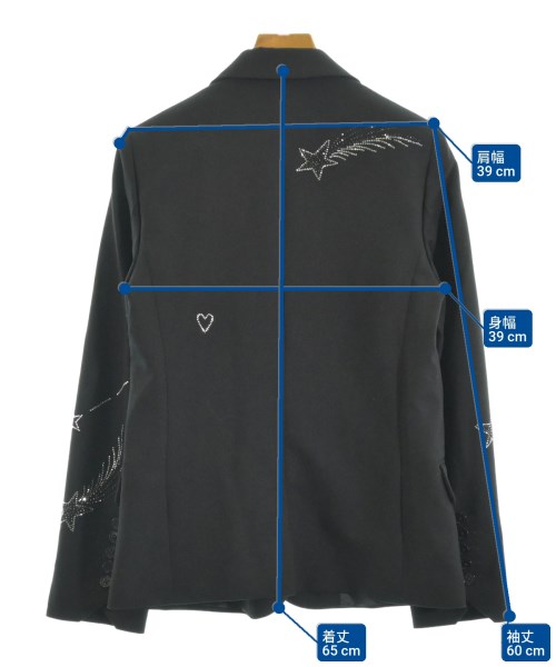 ZADIG & VOLTAIRE（ザディグエヴォルテール）テーラードジャケット 黒 サイズ:36(S位) レディース/2200668388030