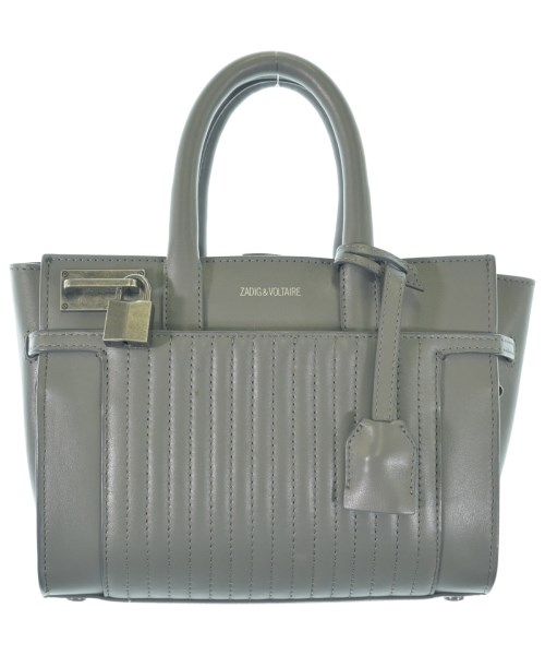 ZADIG & VOLTAIRE（ザディグエヴォルテール）ハンドバッグ グレー サイズ:- レディース/2200721698076