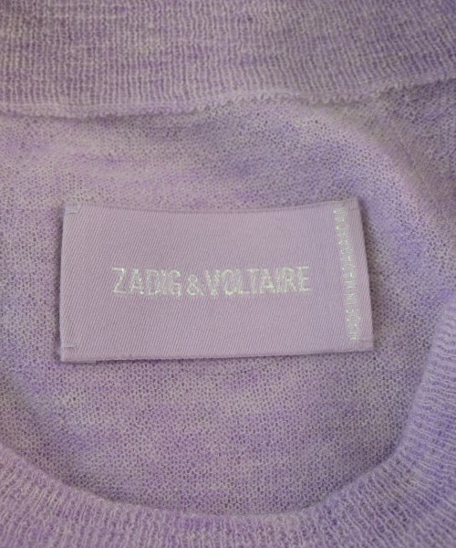ZADIG & VOLTAIRE（ザディグエヴォルテール）ニット・セーター 紫 サイズ:XS レディース/2200731739196