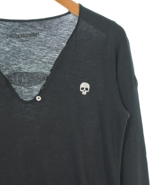 ZADIG & VOLTAIRE（ザディグエヴォルテール）Tシャツ・カットソー 黒 サイズ:XS レディース/2200735447059