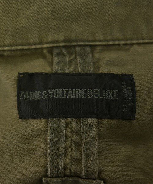 ZADIG & VOLTAIRE（ザディグエヴォルテール）ミリタリーブルゾン カーキ サイズ:S レディース/2200713391411