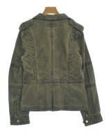 ZADIG & VOLTAIRE（ザディグエヴォルテール）ミリタリーブルゾン カーキ サイズ:S レディース/2200713391411