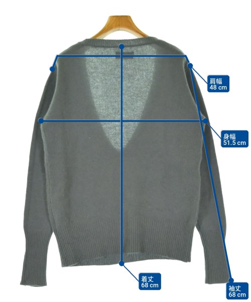 ZADIG & VOLTAIRE（ザディグエヴォルテール）ニット・セーター グレー サイズ:M レディース/2200713391442