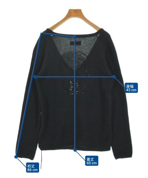 ZADIG & VOLTAIRE（ザディグエヴォルテール）ニット・セーター 黒 サイズ:M レディース/2200713391473