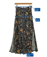 ZADIG & VOLTAIRE（ザディグエヴォルテール）ロング・マキシ丈スカート 黒 サイズ:34(XS位) レディース/2200720513202