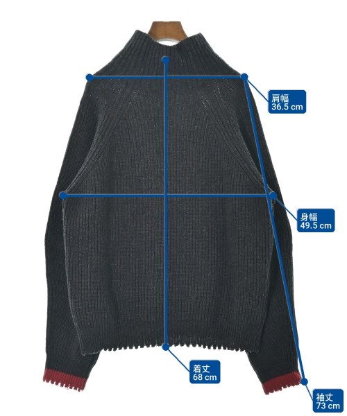 ZADIG & VOLTAIRE（ザディグエヴォルテール）ニット・セーター グレー サイズ:S レディース/2200724609079