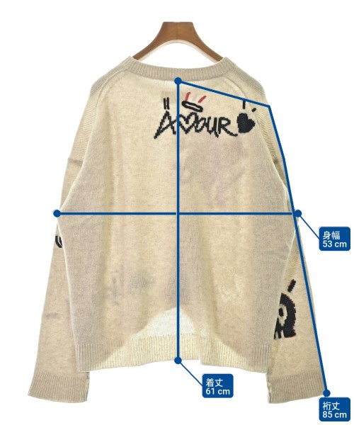 ZADIG & VOLTAIRE（ザディグエヴォルテール）ニット・セーター ベージュ サイズ:S レディース/2200724609123