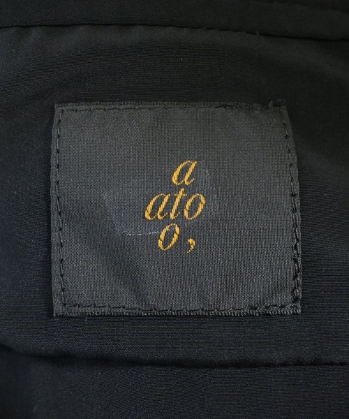 ato（アトウ）ワンピース 黒 サイズ:46(XXL位) レディース/2200662468332